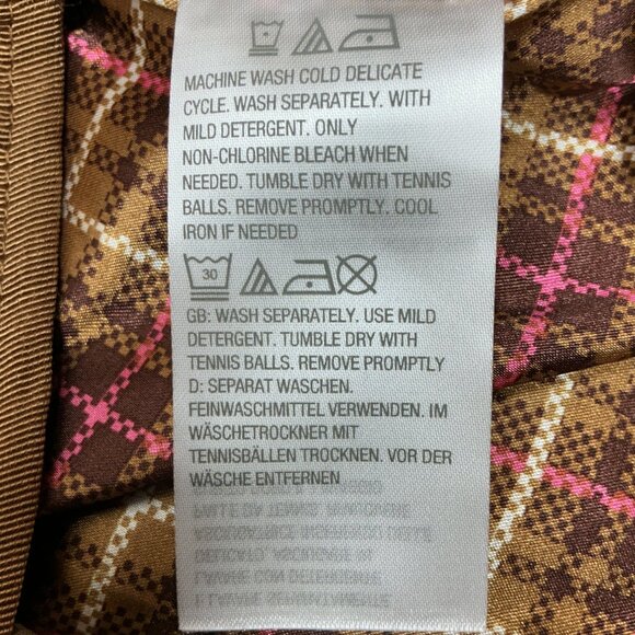 LARGE  Barn Jacket Faux Suede Quilted W/Lining-TOFFEE Isaac Mizrahi Live!❤️OFFER - Picture 10 of 13